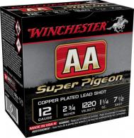 AA Super Pigeon 12Ga 2.75"1 1/4 oz. #7.5 - AA12SP7@ AA Super Pigeon 12Ga 2.75"1 1/4 oz. #7.5 - AA12SP7@