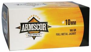 Armscor 10mm   180gr FMJ           100rd - 50440