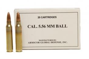 Armscor 5.56x45 55gr FMJ M193       20rd