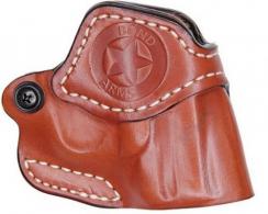 Premium Leather Cross Draw Holster with Trigger Guard, Tan Leather - DSH-XD-300-BB-R-BT