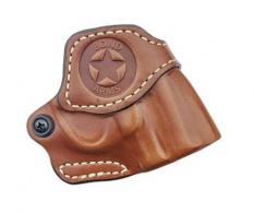 Prem Leather Cross Draw Holster Left Hand   Brn - DSH-XD-300-BN-L-BT