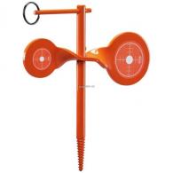 Rimfire Tree Double Spinner Target Steel Card Rimfire Tree Double Spinner Target Steel Card