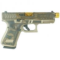 Glock 19 Gen 5 "Revolution-Colonial Brown" 9mm (3) - 15rd 4.02in Threaded Barrel - PA195S203REVGB Glock 19 Gen 5 "Revolution-Colonial Brown" 9mm (3) - 15rd 4.02in Threaded Barrel - PA195S203REVGB