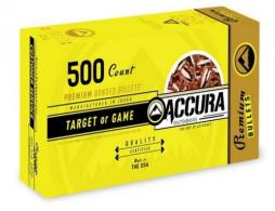 Accura 40cal 180gr Flat Point BULLETS 500ct