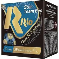 Rio Star Team EVO 28 Low Recoil Shotshells 12ga 2-3/4" 1oz 1135fps #8 25/ct - ST28LR8 Rio Star Team EVO 28 Low Recoil Shotshells 12ga 2-3/4" 1oz 1135fps #8 25/ct - ST28LR8