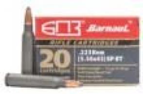 BARNAUL .223 Remington 55gr SP steel polycoated 500rd case