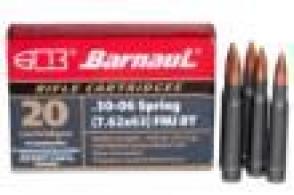 BARNAUL 3006 Springfield 168gr FMJ steel polycoated 500rd ca