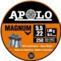 Apolo Magnum 15.4gr 5.5mm .22 Caliber 250gr