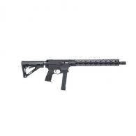 Troy Industries 9mm 33+1 16" Black Optic Ready SOCC Handguard - SRIF9M116BT00