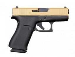 Glock 43X 9MM Aus-Revolution Engraved Brown Cerakote -Gold Barrel - PX4350201REVGB Glock 43X 9MM Aus-Revolution Engraved Brown Cerakote -Gold Barrel - PX4350201REVGB