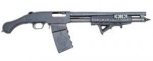 BLACK ACES TAC MAG  FED SHOCKWAVE 12 GA 15" PUMP SHTGN  Black W/BAT TRIRAIL MAGP GRIP SGP 27.5" 2/5RD - BATSHKUP