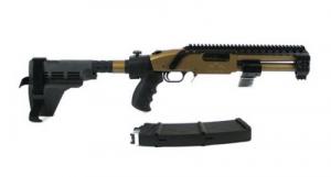 Black Aces Tac Pro Ser 12 Ga 8.5" Pump Shtgn Tit Sl W/sig Brc Brchr 10rd Mag Qd Rl Sprgn Astsgp - DT