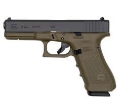 Glock 17 Gen4 HGA 9MM 4.9" BBL FS 5# 3/17RD Mags Olive Drab Special Run - G17