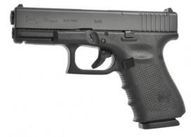 Glock 19 HGA 9mm 4.0" BBL Glock Night Sights NY1 3/15rd Mags Backstraps Dual Recoil Springs - G19 GEN4
