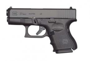 Glock 27 HGA .40 S&W FS 8# 3/10RD MAGS W/Backstraps Dual Recoil Springs
