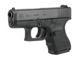 GLOCK 26 HGA 9MM 3.5" BBL FS 5# 2/10RD MAGS - G26