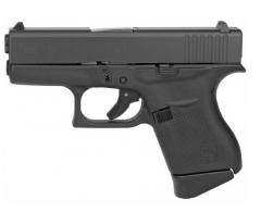 G43 SUBCOMPACT 9MM 3.4" 2/6RD REVOLUTION ENGR FRAME ONLY BW