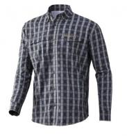 Nomad Stretch-Lite Mud Plaid Long Sleeve Mud Plaid Medium - N1500048