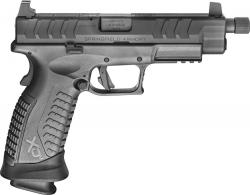 Springfield Armory XDM Elite 9MM Black 4.5" OSP Threaded Barrel Gear-Up Pkg (5)-19rd & (1)-35rd mags - XDMET9459BHCOSPGU23 Springfield Armory XDM Elite 9MM Black 4.5" OSP Threaded Barrel Gear-Up Pkg (5)-19rd & (1)-35rd mags - XDMET9459BHCOSPGU23