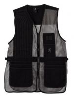 Browning Trapper Creek Mesh Shooting Vest Grey XL - 3050269904