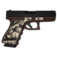 Glock 19 Gen 3 Custom "Mallard Brown" 9mm Semi-Auto Pistol - GLPI19502DKBR