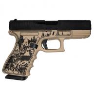 Glock 19 Gen 3 Custom "Deer Hunter" Sand 9mm Semi-Auto Handgun