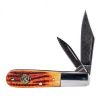 Remington Backwoods Barlow Folder Knife 3-1/2" Clip Point Blade