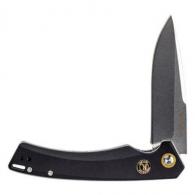 Remington EDC Liner Lock Folding Knife 4-3/4" Drop Point Blade Black - R15734
