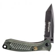 Remington EDC Liner Lock Folding Knife 5" Tanto Blade Green - R15735