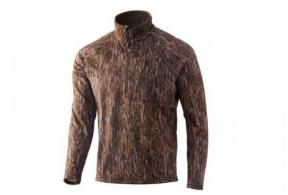 Nomad Utility Camo 1/2 Zip Fleece Mossy Oak Bottomland Large - N1300047