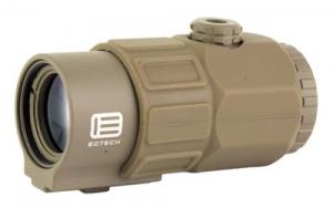EOTech, G45 Magnifier, 5X, QD Mount, Switch to Side, 34mm, Matte Finish, Tan, Includes Mount - G45.STSTAN