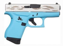 Glock 43 Blue Willow 9mm Pistol - ACG57081