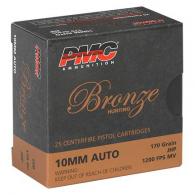 PMC 10MM 170GR. JHP 25CT. - 10B PMC 10MM 170GR. JHP 25CT. - 10B