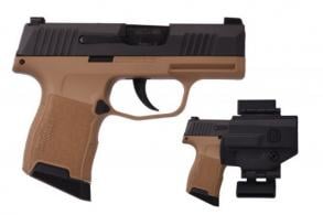 Sig Sauer P365 9MM BK/FDE Optic Ready - 365-9-BXR3P-VP