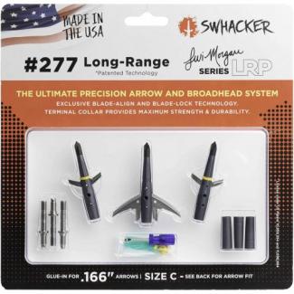 Swhacker LRP Broadhead Kit 2 blade .166 in. Size C 3 pk. - SWH00277