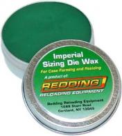 Redding Brand Imperial Sizing Die Wax Green  2 oz Tin