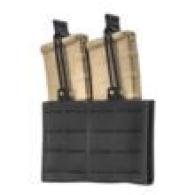 RZR MOLLE Double Rifle Mag Pouch Black