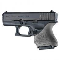 Hogue HandAll Beavertail Handgun Grip Sleeve for Glock 26/27 Slate Grey Hogue HandAll Beavertail Handgun Grip Sleeve for Glock 26/27 Slate Grey