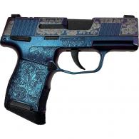 Sig Sauer "Guns & Roses-Mongoose Purple" P365 Optic Ready 9mm Semi-Auto Pistol - 3659BXR3PMS/681235MGR