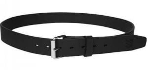 Blackhawk EDC Gun Belt - Std Buckle Black Leather 44 / 48 Hang Tag
