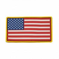 Vism USA Flag Patch PVC Red White Blue - CVUSAP3029R