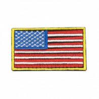 Vism USA Flag Patch Embroid Red White Blue - CVUSAE3028R
