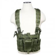 NcSTAR Vest AR and Pistol Chest Rig Green - CVARPCR3031G