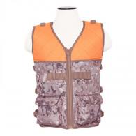 Vism Hunting Vest Blaze Orange and NcSTAR Camo - CHV2942NC