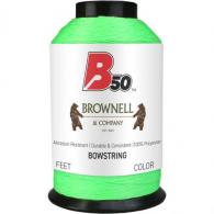 Brownell B50 Bowstring Material Fluorescent Green1/4 lb. - FA-TDFG-B50-14