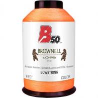 Brownell B50 Bowstring Material Fluorescent Orange 1/4 lb. - FA-TDFO-B50-14