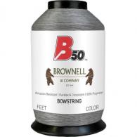 Brownell B50 Bowstring Material Grey 1/4 lb. - FA-TDGY-B50-14