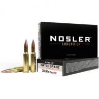 Nosler Match Grade Rifle Ammunition 308 Win. 175 gr. CC HPBT 20 rd. - 60072