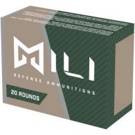 Mili Custom Defense Rifle Ammo 5.56 NATO FMJ 55 gr. 20 rd. - M556-55-B