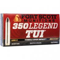 Fort Scott Munition Rifle Ammo 350 Legend 125 gr. TUI 20 rd. - 350-125-SCV Fort Scott Munition Rifle Ammo 350 Legend 125 gr. TUI 20 rd. - 350-125-SCV